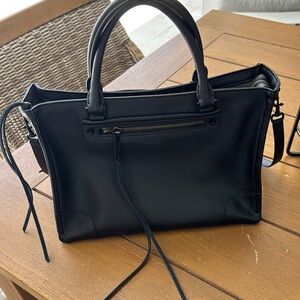 Rebecca Minkoff Black Leather Tote